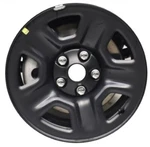 17" 17X7.5" Oem Black Steel Wheel Rim For 2018-2024 Jeep Wrangler And Gladiator Remanufactured. Price: $87.79.