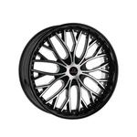 Cavallo CLV-33 Gloss Black & Machined 22X8.5 5X114.3/5X120 74.1 Hub 38 Used. Price: $242.31.