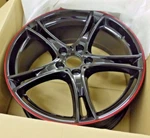 Bmw Oem F30 F32 F33 F36 3/4 Ser Style 361 20" Wheel Set New Bi-color Black & Red. Price: $3138.77.