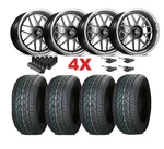 Black Milled 20X10 20X8.5 Ridler Weld 611 Wheel Tire Package 5X127 C10 Solana New. Price: $1995.00.