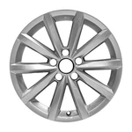 70009 Reconditioned Oem Aluminum Wheel 17X7 Fits 2017 Volkswagen Tiguan Remanufactured. Price: $182.00.
