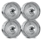 (SET-4) Dolce Trento 22X9.5 Blank 35MM Chrome Wheels Rims Inch New. Price: $2520.00.