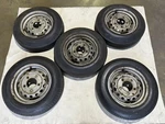 Mg Td, Tf Wheels (rims & Tires) (set Of 5) Used. Price: $550.00.