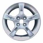 02 03 Mazda Protege Oem Wheel Rim 15X6 15" 64851 9965L16050 Silver Remanufactured. Price: $224.10.
