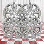 Set Of 4 Chrome Double Spoke 17" Wheel Skins For 2015-2017 Chrysler 200 New. Price: $103.57.