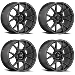 (4X) Konig Ampliform Wheels 18X8.5 5X112 ET:43 CB:66.6 Dark Metallic New. Price: $1428.50.