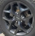 2019 Pacifica Oe Wheel Road 18X7-1/2 5 Y Spoke Black Opt Whg Noise Used. Price: $243.80.