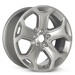 New 18" X Silver Alloy Replacement Wheel Rim 2011-2014 Ford Edge. Price: $244.99.