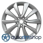 Tesla Model 3 2017-2021 19" Sport Oem Wheel Rim Silver 104422400A Remanufactured. Price: $284.99.