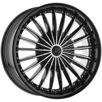 Cavallo CLV-32 20X8.5 5X4.5"/5X120 +35MM Black/machined Wheel Rim 20" Inch New. Price: $374.32.
