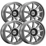 (set 4) Thret Off-road 705 Flood 18X9 6X135 +18MM Gunmetal Wheels Rims New. Price: $1268.00.