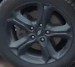 2019 Journey Oe Wheel 19X7 5 Spoke Black Noise Opt WP4 Dodge Used. Price: $155.82.