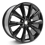 2021 Jaguar F-type 20" 20X9 Front Rim Style 1066 Black Spoke Wheel ET55 -16-Z Used. Price: $575.00.