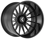 Set Of New 22X10 KG1 Taze Forged KC064 Black Wheels 8X180 Chevy Gmc 2500. Price: $3812.00.