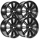 (set Of 4) Oe Concepts W792 Rover 23X10 5X120 +40MM Gloss Black Wheels Rims New. Price: $1556.96.