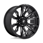 Fuel Blitz D673 20X9 +1 Gloss Black Milled Wheel 6X139.7 6X5.5 (qty 1) New. Price: $464.00.
