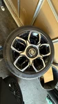 22 Rolls Royce Cullinan Forged Black Badge Front Rear Wheel & Tire Oem Used. Price: $1750.00.