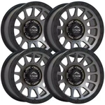 Inch 20X10 Lock Offroad Yosemite Grey Black Wheel Rim 5X5 5X127 -18 New. Price: $1692.00.