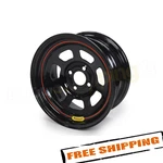 Bassett 57SP4 15X7 In 4X4.25 D-hole Lightweight Black Steel Wheel New. Price: $132.97.
