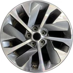 Hyundai Machined Charcoal Palisade Oem Wheel 18 2020-2022 Factory Rim 70976 Used. Price: $215.78.