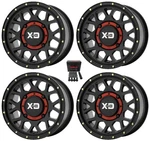 Kmc XS135 Grenade Utv Wheels/rims (+38MM) Blk 14" Can-am Commander Maverick (4) New. Price: $672.00.