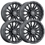 (set Of 4) Vision 405 Korupt 16X8 8X6.5" +0MM Satin Black Wheels Rims 16" Inch New. Price: $1065.08.