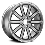 Ford Flex 13-17 Alloy Factory Wheel 10 I-spoke Smoked Silver 19X8 Used. Price: $333.08.