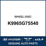 2000-2005 Kia Rio Wheel-disc Oem New K9965G75540. Price: $234.65.