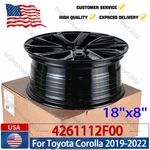 For Toyota Corolla Oem Design Wheel 18" X8" 2019-2022 Black Rim 75236B New. Price: $134.99.