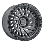 Black Rhino Wheel Rim Shredder Mat Gunmetal 17X9 5X5-1EA For Wrangler New. Price: $340.00.