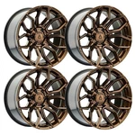 (SET-4) Arena Cobra 20X9 5X127/5X5 0MM Smoked Bronze Wheels Rims Inch New. Price: $1636.00.