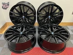Oem Factory 22" Bmw Style 742M Wheels Rims G06 X6 G05 X5 G07 X7 Gloss Black Remanufactured. Price: $3499.95.