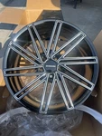 17" Borghini B65 Wheel 17X7.5 +38 5X114.3 CB73.1 Black Milled Rim Last New. Price: $399.99.