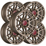 (set Of 5) Oe Concepts TRD6 W216 17X8 6X5.5" +5MM Bronze Wheels Rims 17" Inch New. Price: $1074.95.