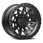 Lock Off-road Lunatic 17X9 6X139.7 -12MM Matte Black Wheel Rim 17" Inch New. Price: $288.00.