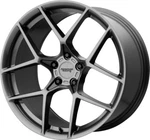 Pair 18" American Racing AR924 Crossfire 18X8.5 Graphite 5X4.75 Wheels +50MM New. Price: $684.00.