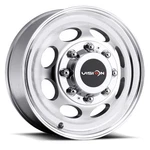 19.5" Vision 181 Hauler Dually Machined 19.5X6.75 Wheel 8X6.5 (8X165.1) 102MM Ri New. Price: $411.00.