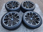 Bmw M3 & M4 Series New Style 825M 19" 20" Oem Wheel/tire/tpms/center Cap Set. Price: $5500.00.