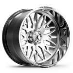 22X14 KG1 Forged KC014 Trident Polished Wheels 8X6.5 (-76MM) Set Of New. Price: $4176.00.