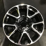 2021-2024 Chevrolet Suburban Tahoe 14035 Wheel 22X9 Rim Black Machined 23376234 Used. Price: $476.96.