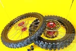 21/18 Cnc Wheel Set For Honda 125 02-07 CRF250R CRF250X Black/red Nice! Used. Price: $465.00.