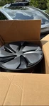 4X 2025 Tesla Model Y Juniper Wheels Rims Crossflow 19X9.5J 2188226-00-B Oem New. Price: $1600.00.