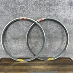 Velocity Deep 700C Rim Set 28H Aero Gray Clincher Alloy Track Road Pair New. Price: $131.59.