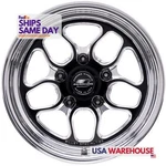 Billet Specialties BSPBRS22535F6117 Black Aluminum Wheel Rim 5X4.75 15X3.5 New. Price: $772.26.