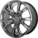 18" Performance Replicas PR137 18X8 5X5 Silver Gray Wheel 34MM Rim New. Price: $314.00.