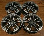 Genuine 18X7.5 Audi Factory Allroad Single Charcoal Rim Oem Wheel 17 19 A4 Used. Price: $315.00.