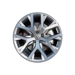 18" Volkswagen Golf Wheel Rim Factory Oem 70015 2017-2019 Machined Grey Remanufactured. Price: $695.00.