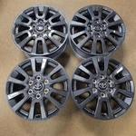 18" Toyota Factory Original Landcruiser Wheels 10643 42611-60P20 Used. Price: $595.00.