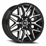 22" Vision 305 Rekluse Gloss Black Machined Face 22X10 Wheel 6X135 -19MM Rim New. Price: $364.11.