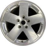 Jeep Machined Silver Wrangler Oem Wheel 18 2007-2011 Rim Original 9076A Used. Price: $103.58.